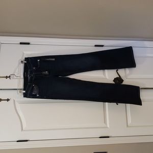 NWT White House black market 8R bootcut jeans with bead detail